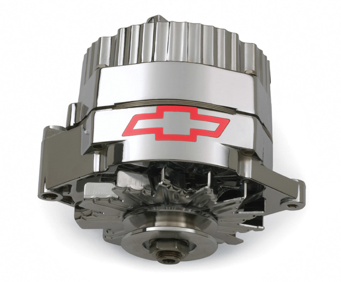 PROFORM 141-659 Bowtie Chrome GM 80 Amp 10SI Alternator, 1-Wire