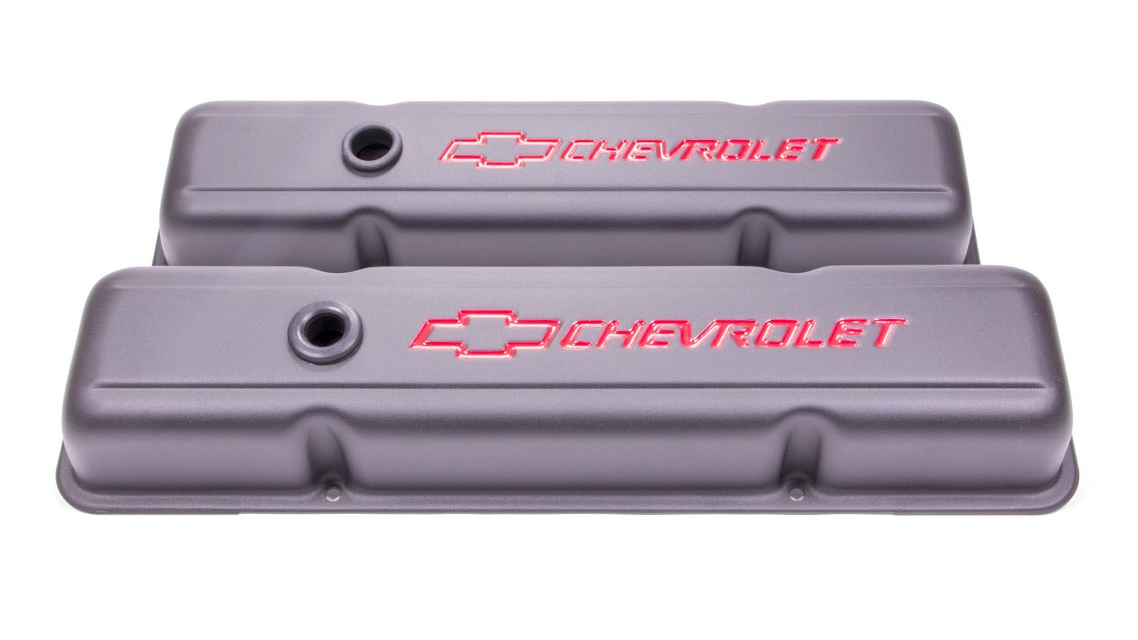 PROFORM 141-750 Short Baffled Valve Covers with Breather Holes for Small Block Chevy