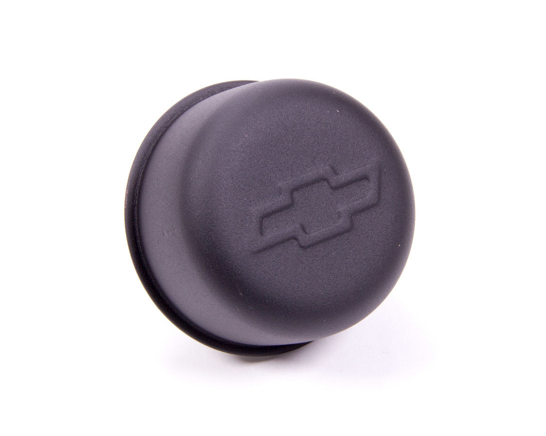 PROFORM 141-754 Black Crinkle Push-In Air Breather with Chevy Bowtie Logo