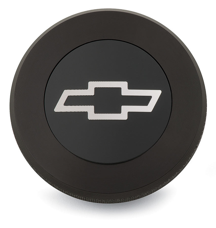 PROFORM 141-820 Black Anodized Billet Radiator Cap with Chevrolet Bowtie Logo, 13 PSI