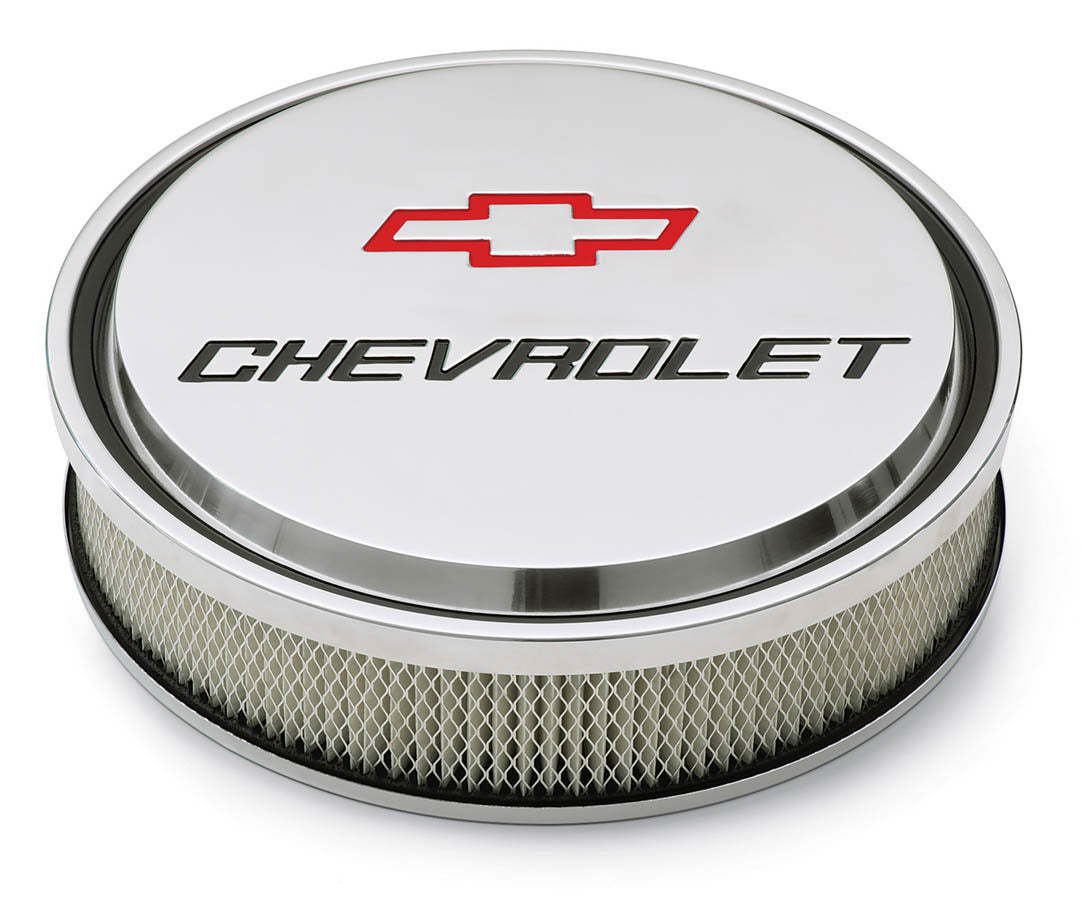 PROFORM 141-833 Slant Edge Bowtie Polished Aluminum Air Cleaner Assembly