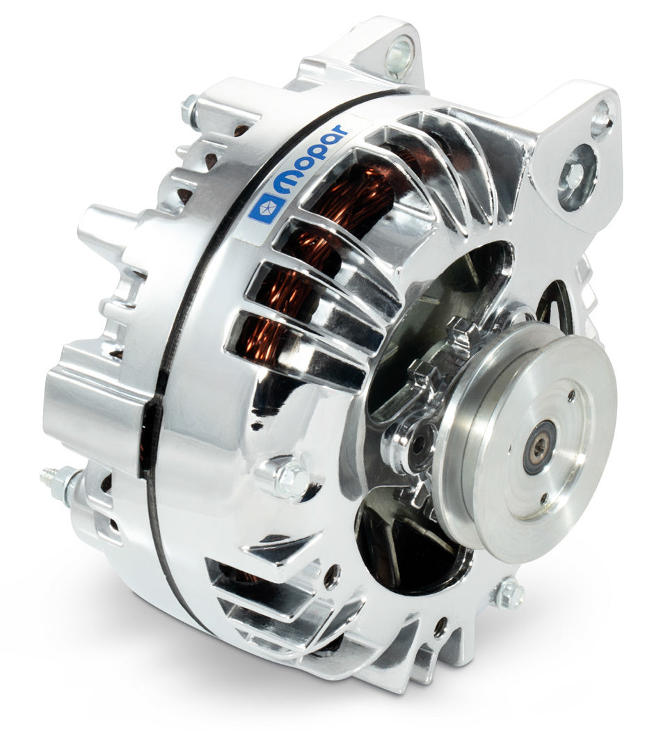 PROFORM 440-472 Mopar Alternator, 110 Amp, 12V, 1-Wire, Chrome