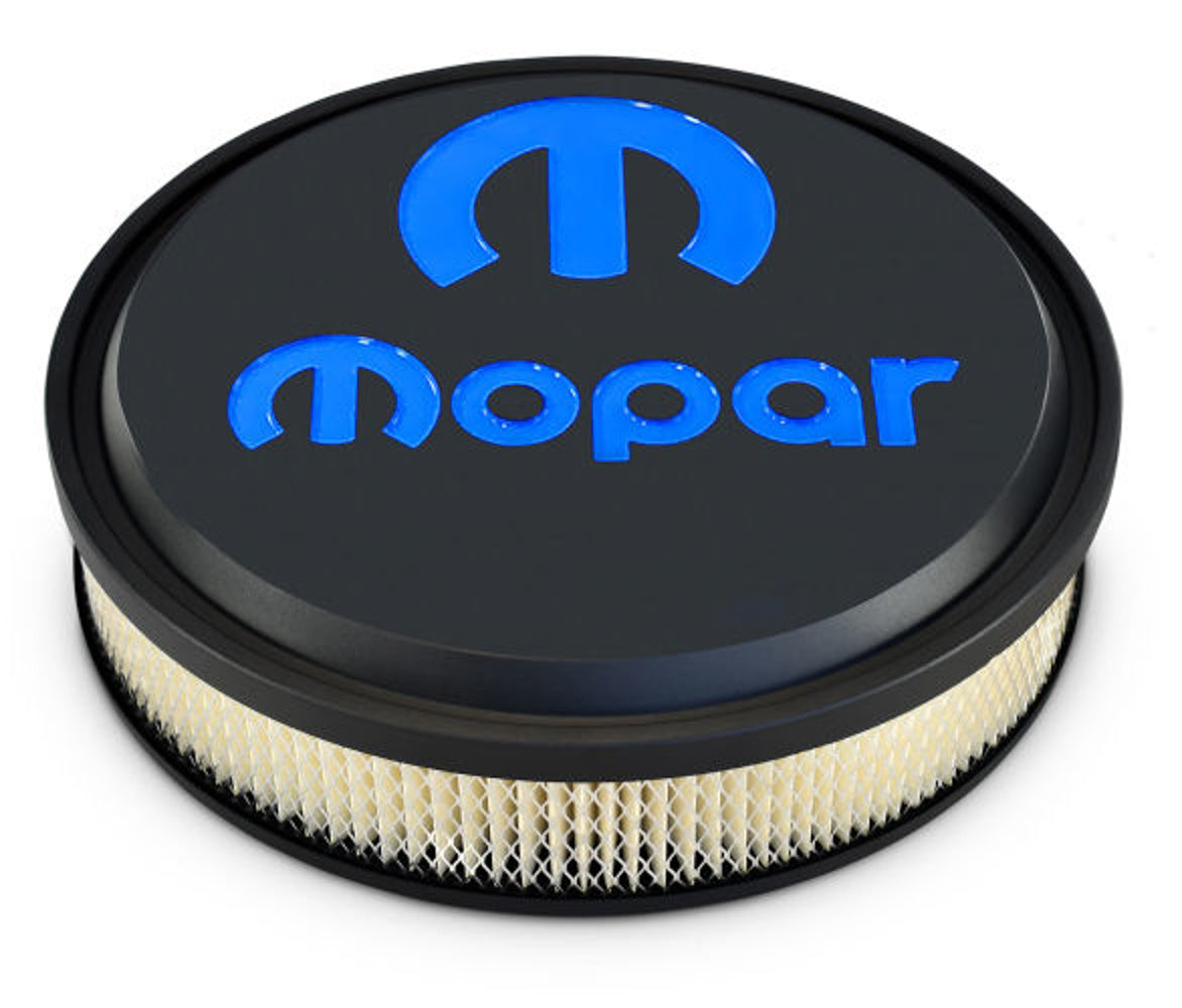 PROFORM 440-834 Mopar Slant-Edge Air Cleaner Assembly Kit, Black Crinkle