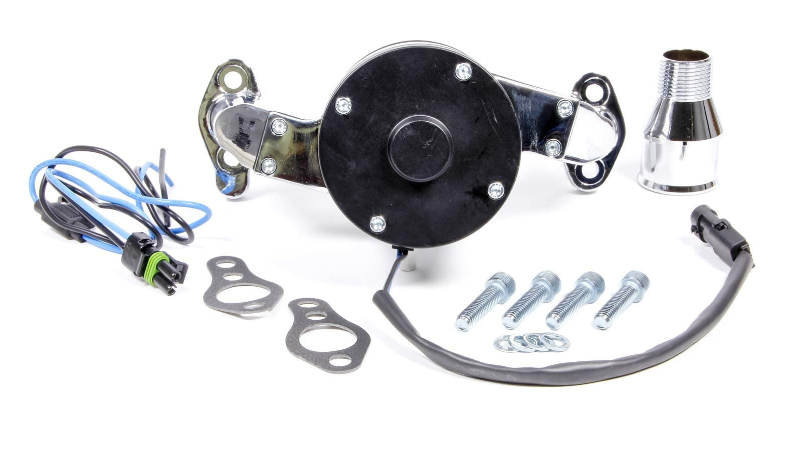 PROFORM 66225C Chrome Electric Water Pump for Small Block Chevy