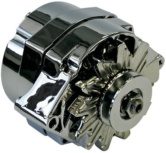 PROFORM 66445N 70-Amp Chrome 10SI Alternator for 1973-1986 GM Vehicles