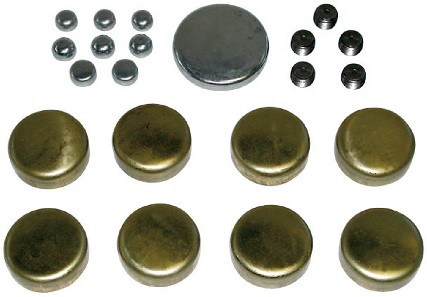 PROFORM 66551 Brass Freeze Plug Kit for Small Block Chevy 400