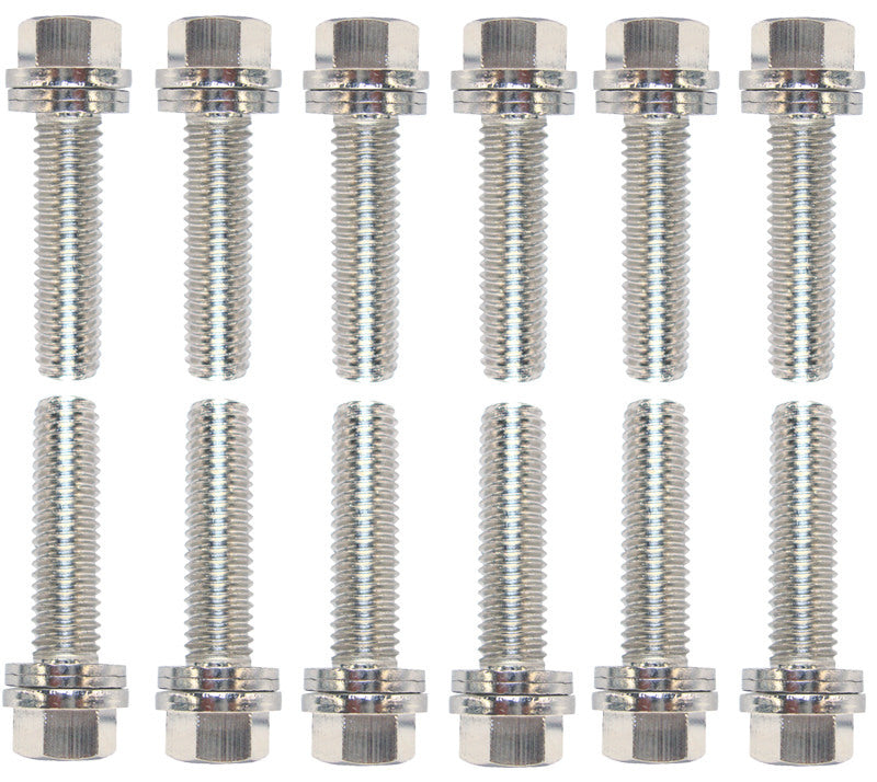 PROFORM 66755 Wedge Locking Header Bolts for GM LS-Series, 8 mm x 1.18 in, Set of 12