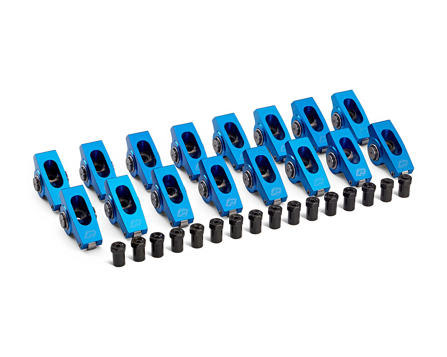 PROFORM 66913C Big Block Chevy Full Roller Rocker Arms, 1.70 Ratio, 7/16-Inch Stud Mount, Set of 16