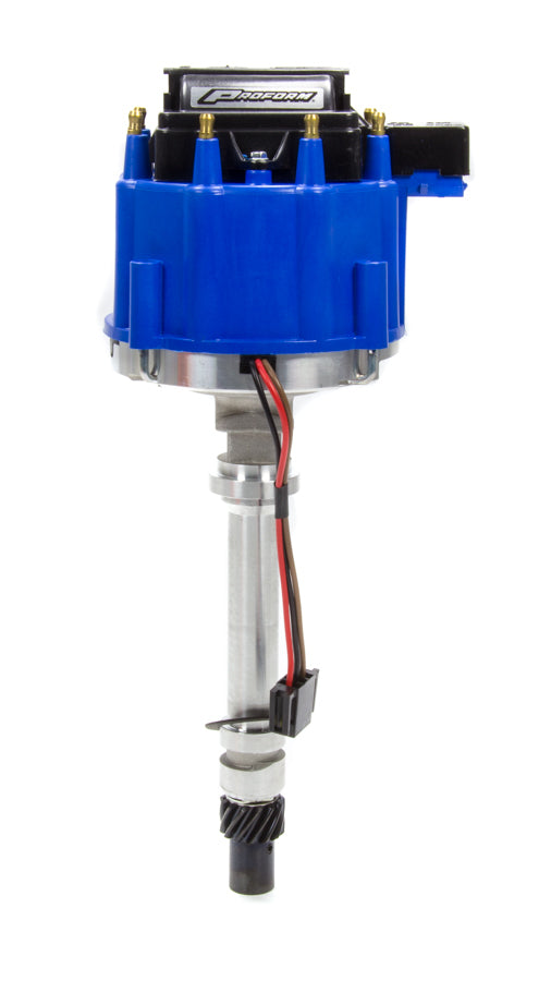 PROFORM 66941BM Chevy V8 HEI Race Distributor with Blue Cap and Coil