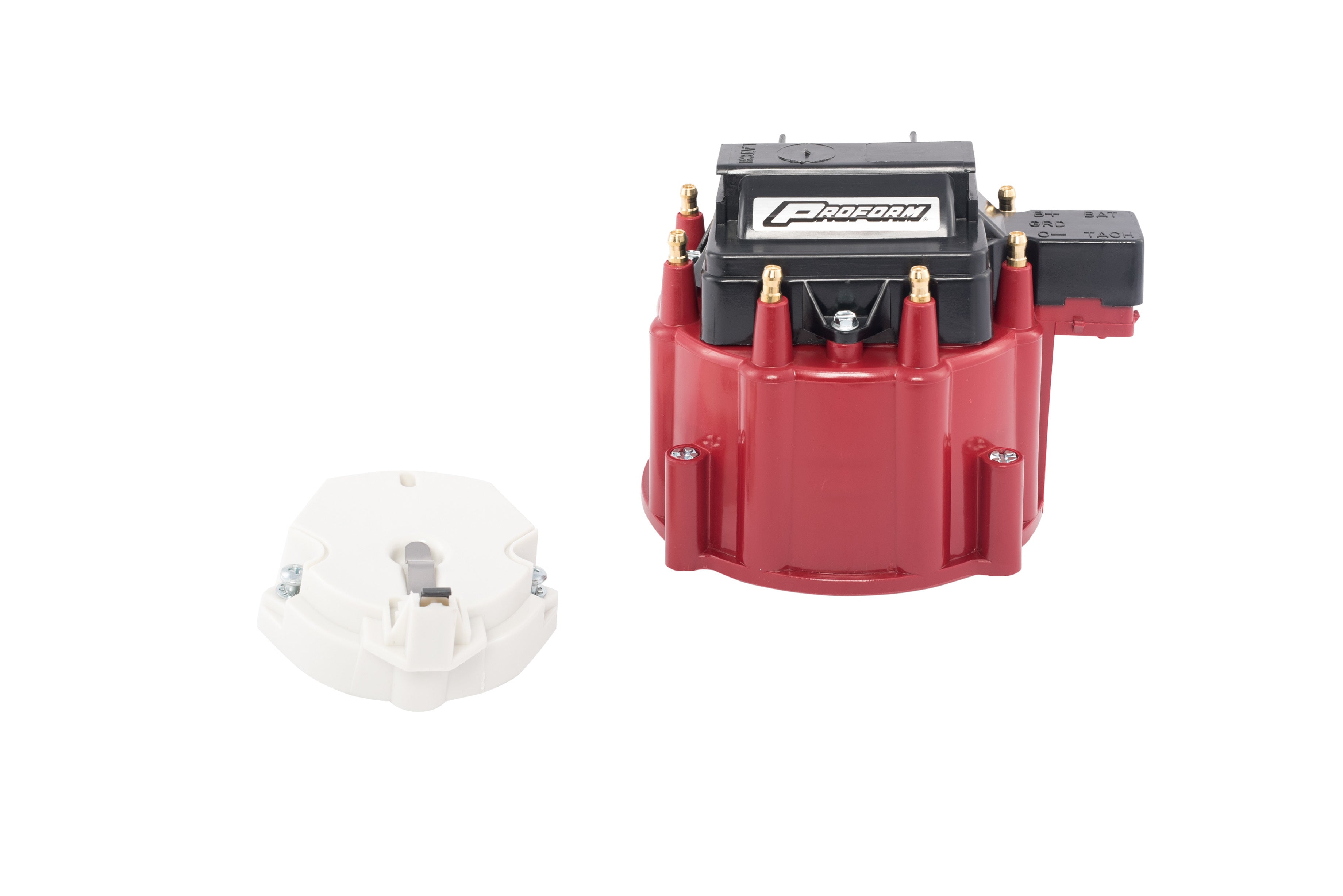 PROFORM 66942RC 50,000 Volt HEI Coil, Rotor and Red Cap Kit for GM HEI V8
