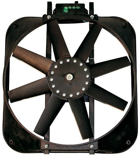 PROFORM 67017 15-Inch Electric Cooling Fan with Thermostat, Puller, 2,800 CFM