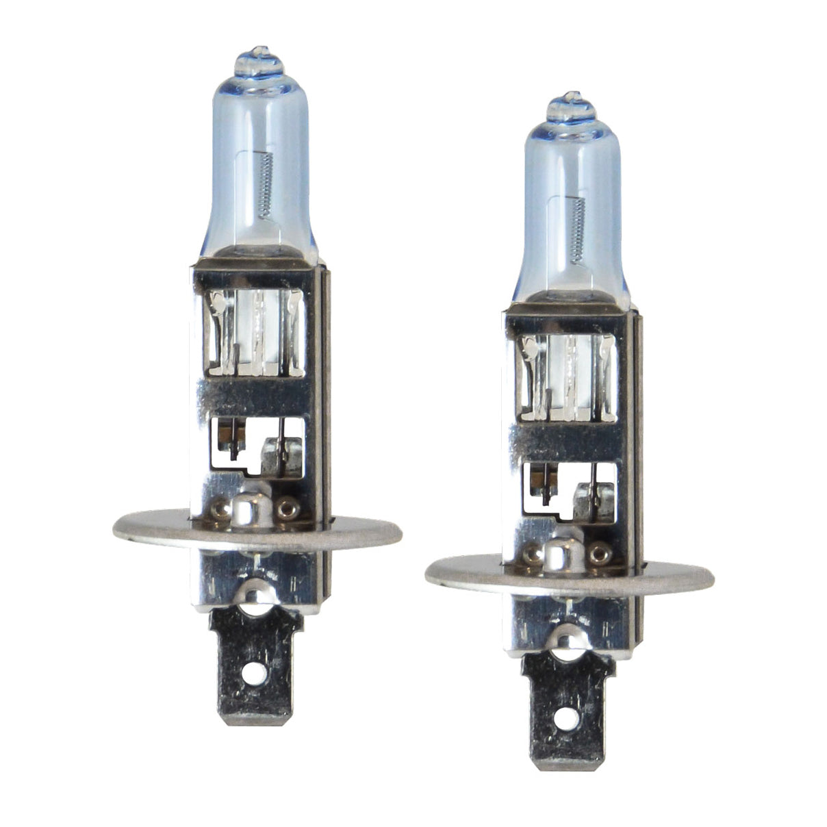 PIAA 23-10101 H1 Xtreme White Hybrid Halogen Bulbs, 3900K, 55-Watt Pair