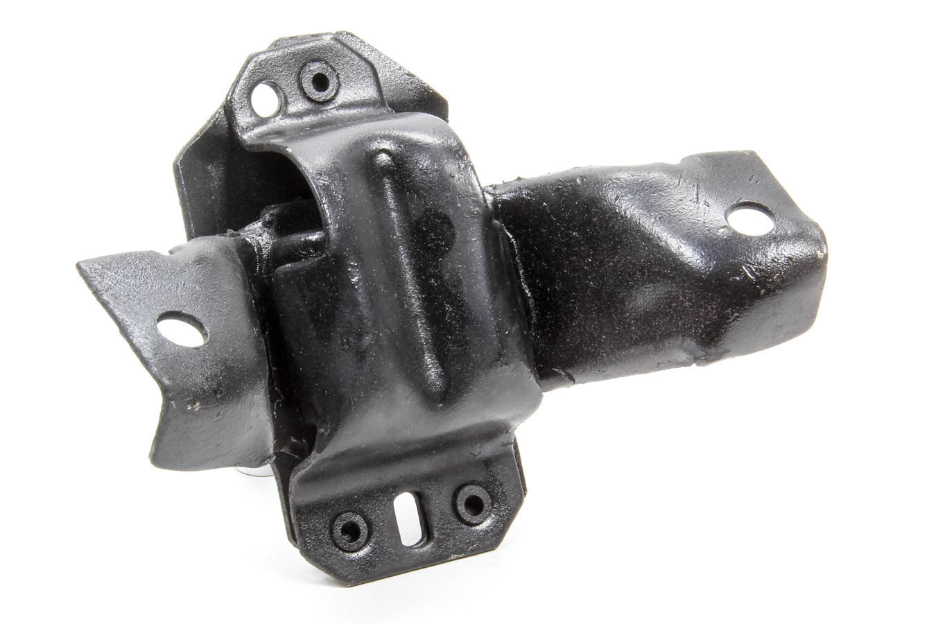 Pioneer Motor Mount - Passenger Side - Bolt-On - Rubber / Steel - Black Paint - Small Block Ford 602726
