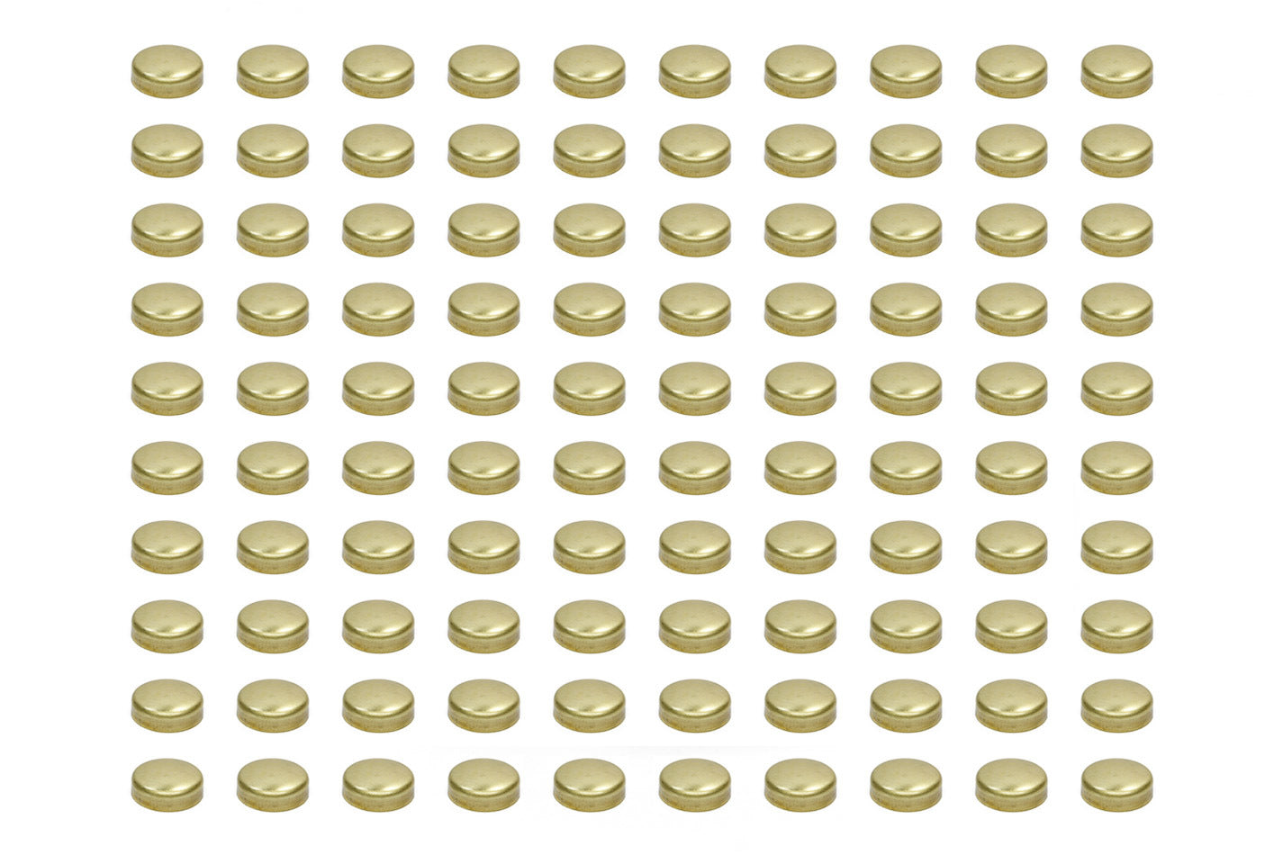 Pioneer Freeze Plug - 1-5/8 in - Brass - Natural - Universal - Set of 100 EPC-41-B-100