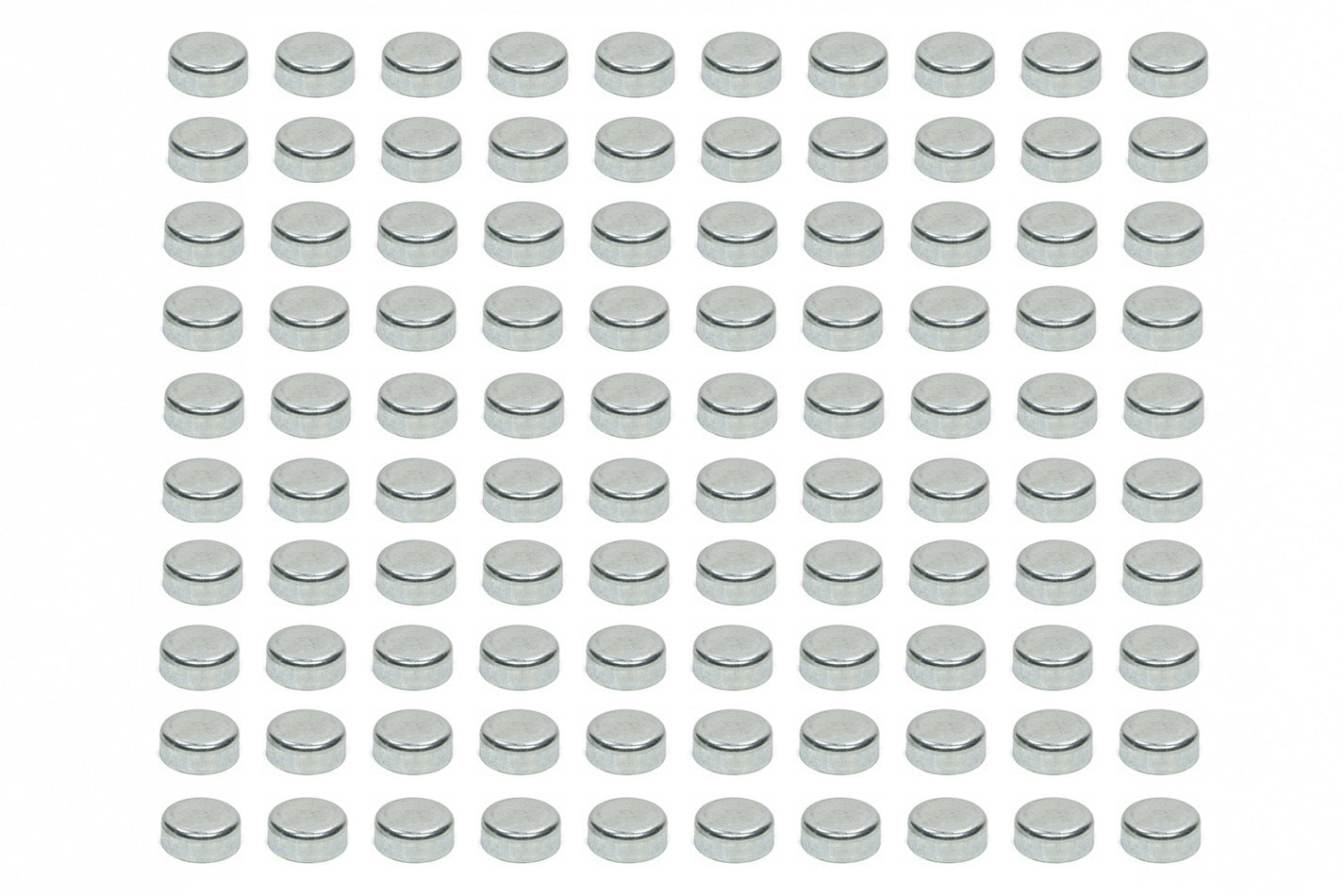 Pioneer Freeze Plug - 1-1/2 in - Steel - Zinc Oxide - Universal - Set of 100 EPC-85-100