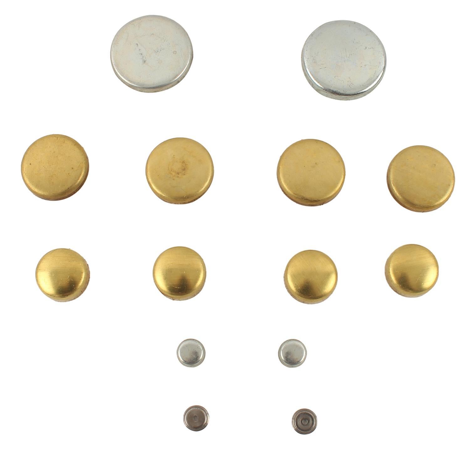 Pioneer PE-137-BR Buick V6 Freeze Plug Kit Brass 3.2L 3.8L 4.1L