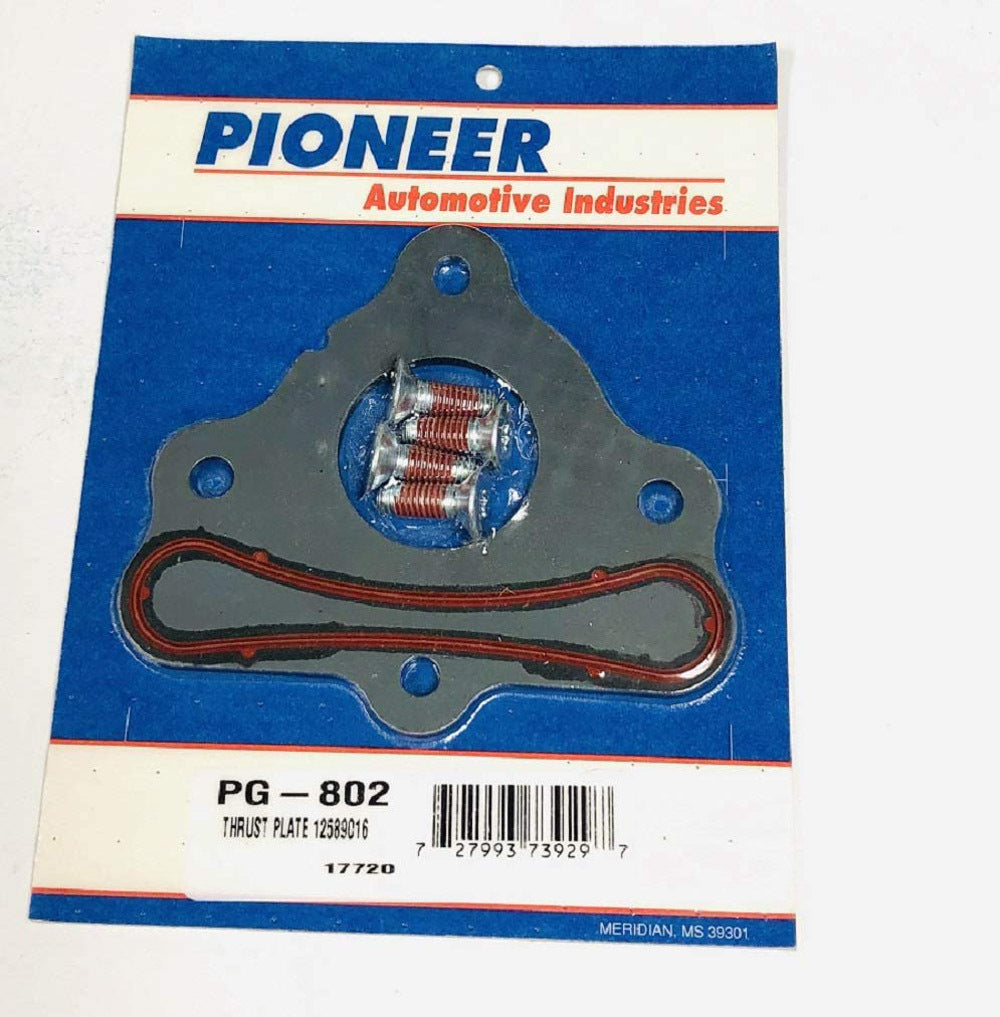 Pioneer Camshaft Thrust Plate - 0.160 in Thick - Steel - Black Oxide - GM LS-Series PG-802