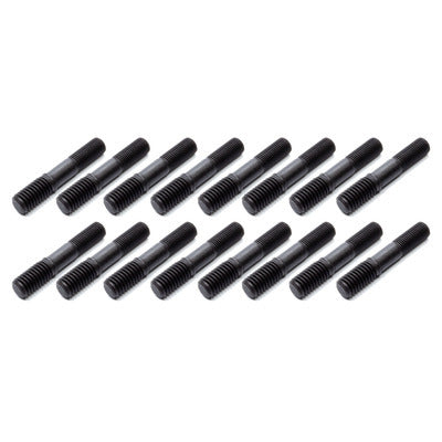 Pioneer Rocker Arm Stud - 7/16-14 in Base Thread - 3/8-24 in Top Thread - 1.870 in Effective Stud Length - Steel - Universal - Set of 100 RM-348-100