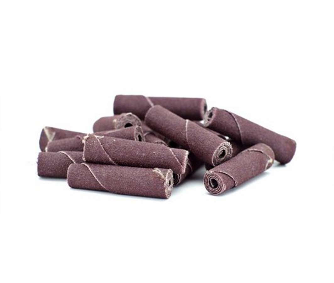 POWERHOUSE POW351476 40 Grit Straight Sandpaper Cartridge Rolls, 3/8-Inch OD, 1/4-Inch Mandrel, 50-Pack