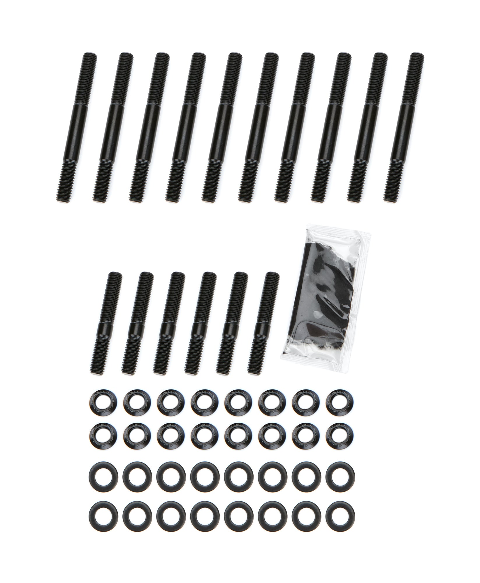 PRW Industries 1035042 Main Stud Kit for GM LT-Series 5.7L LT1/LT4, 4-Bolt Mains, 12-Point Nuts