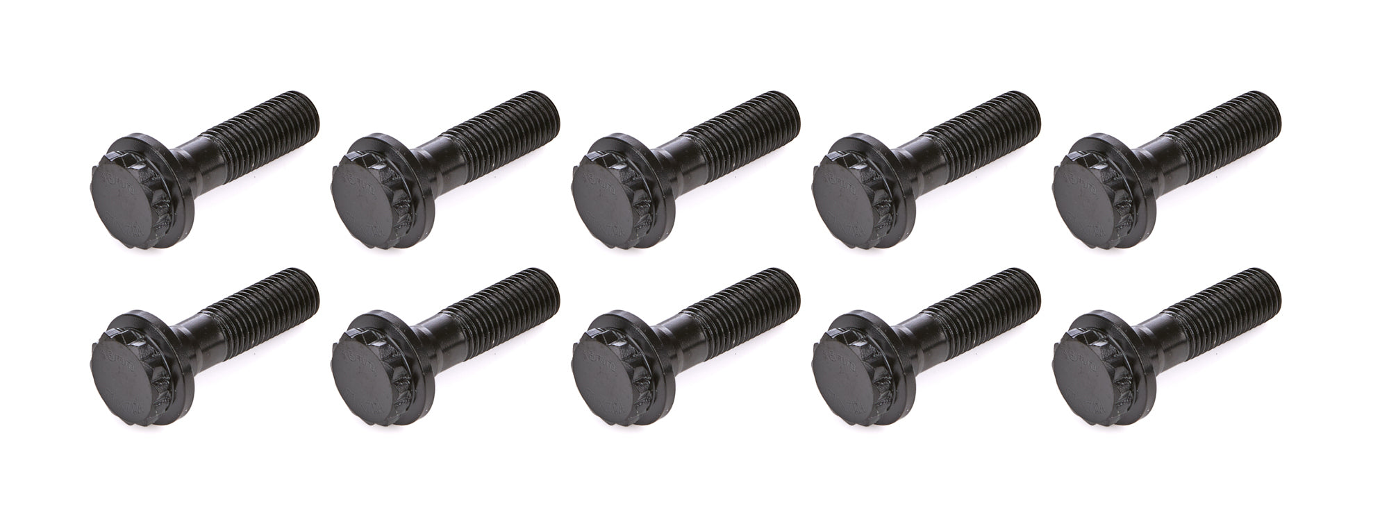PRW Industries 1040610 Ford PowerStroke 6.7L Diesel Flexplate Flywheel Bolt Kit, 12-Point Steel, Set of 10
