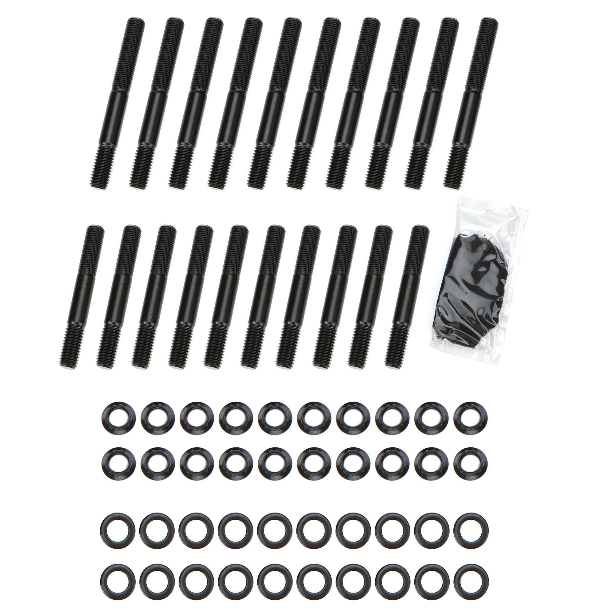 PRW Industries 1045442 BBC Main Stud Kit for 1965–2000 Big Block Chevy 4-Bolt Mains