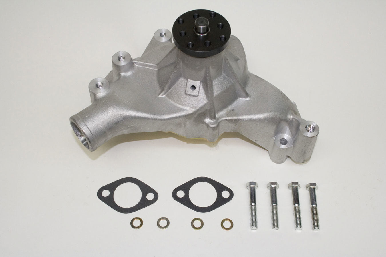 PRW Industries 1445401 High-Performance Aluminum Water Pump for Big Block Chevy, Long Design