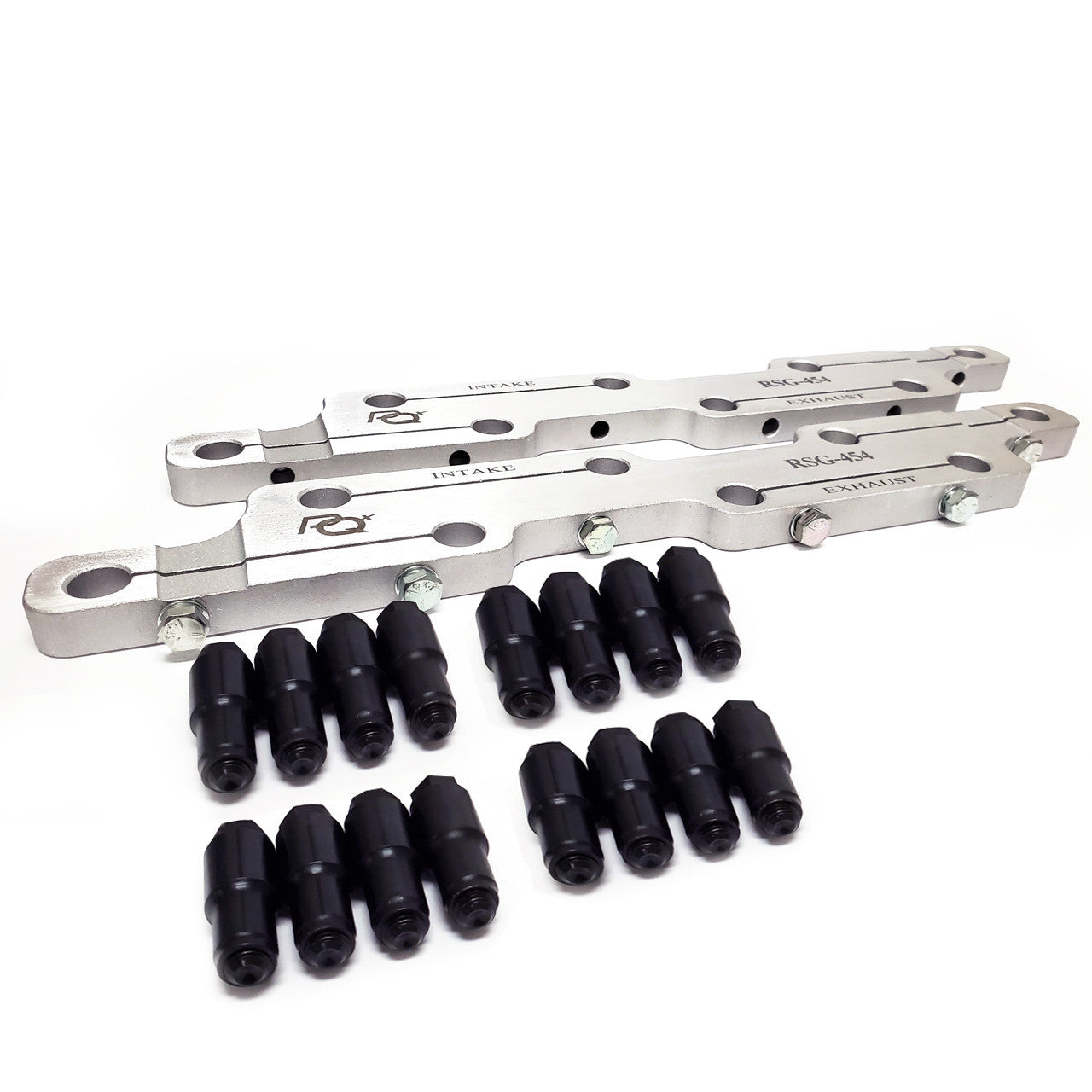 PRW Industries 1545400 Billet Aluminum Rocker Arm Stud Girdle Kit for Big Block Chevy