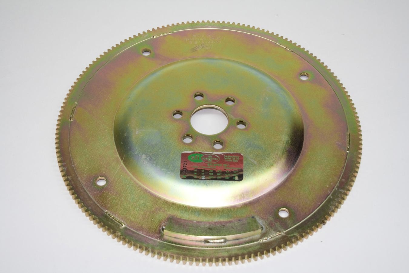 PRW Gold Series Chromoly Flexplate 1830201 for Small Block Ford, 164-Tooth, 28 oz External Balance