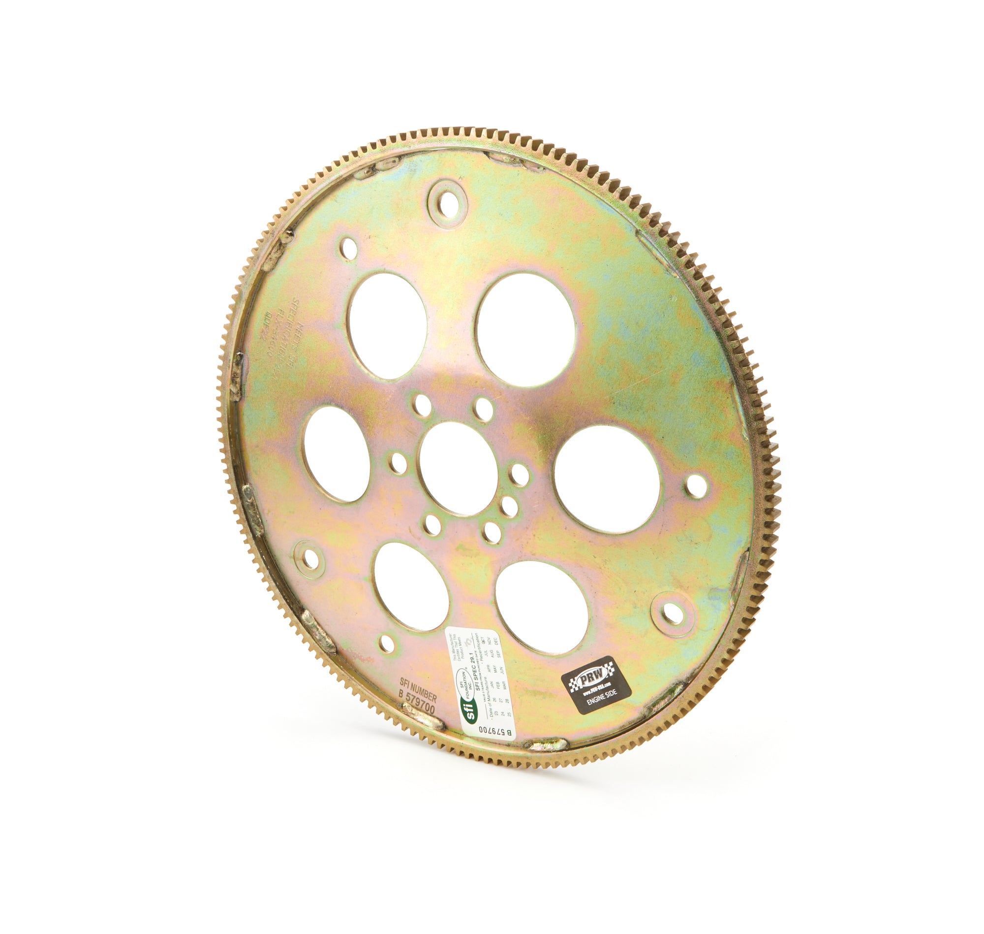 PRW Industries Gold Series GM LS Flexplate 1834600, 168-Tooth SFI 29.1 Chromoly