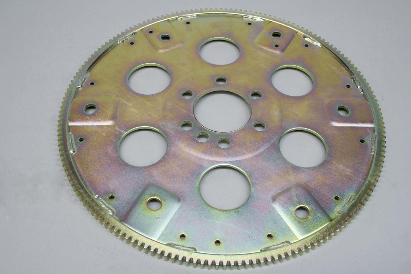 PRW Gold Series Chromoly Flexplate 1835001, SFI 29.1, 168-Tooth, Internal Balance for Small Block Chevy and V6