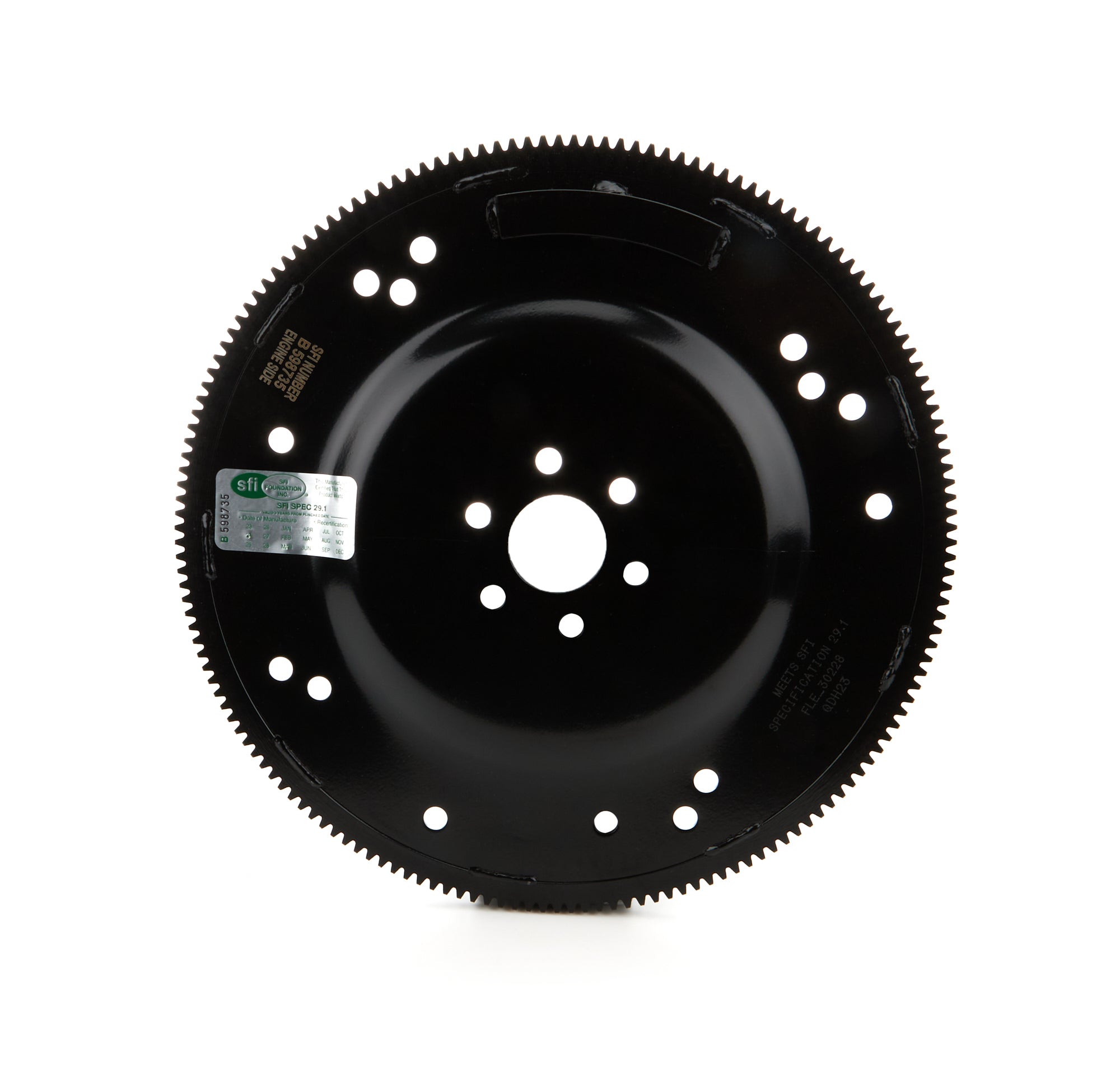 PRW Pro Series Black Label Flexplate 2030271 for Small Block Ford, 164-Tooth, SFI 29.1