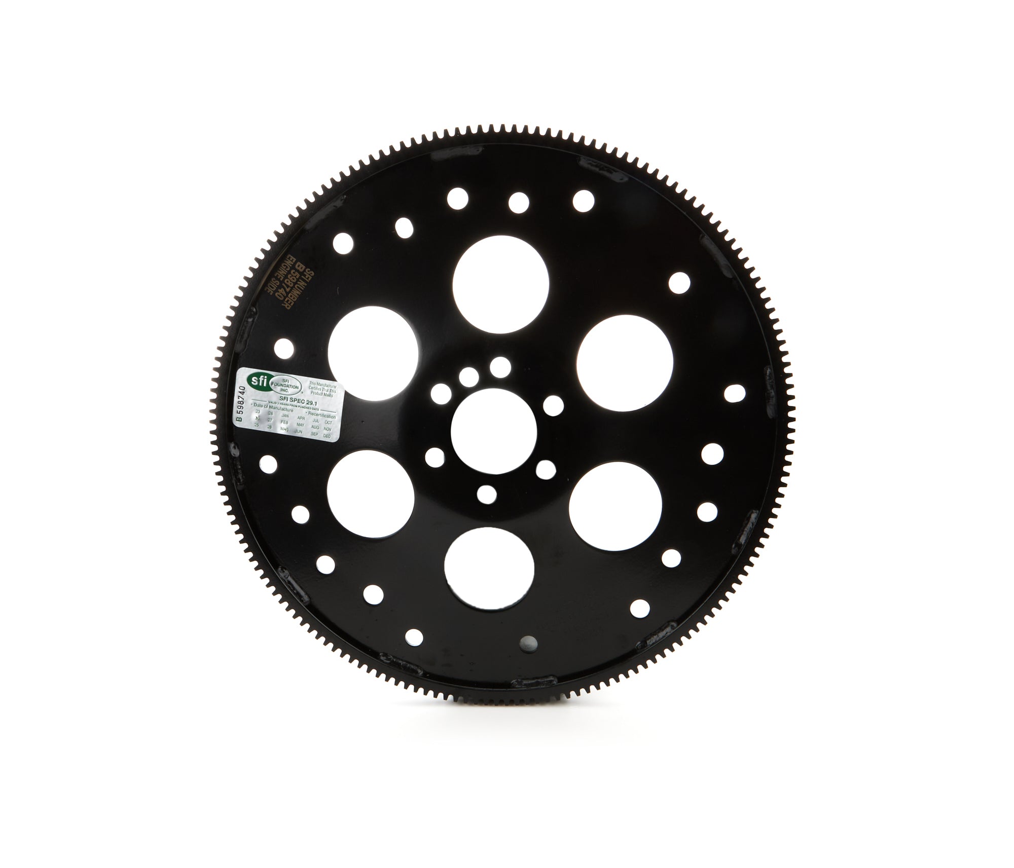 PRW Industries 2036471 Black Label Quick-Rev Flexplate for GM LS-Series, 168-Tooth, SFI 29.1