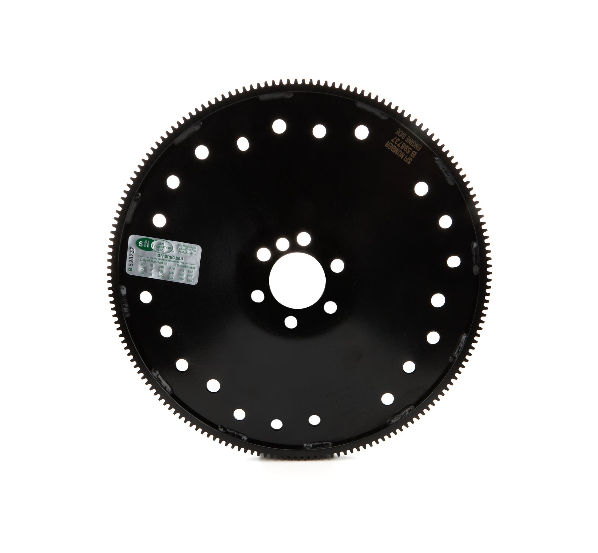 PRW Industries 2036472 Black Label Quik-Launch Flexplate for GM LS-Series, 168-Tooth, SFI 29.1