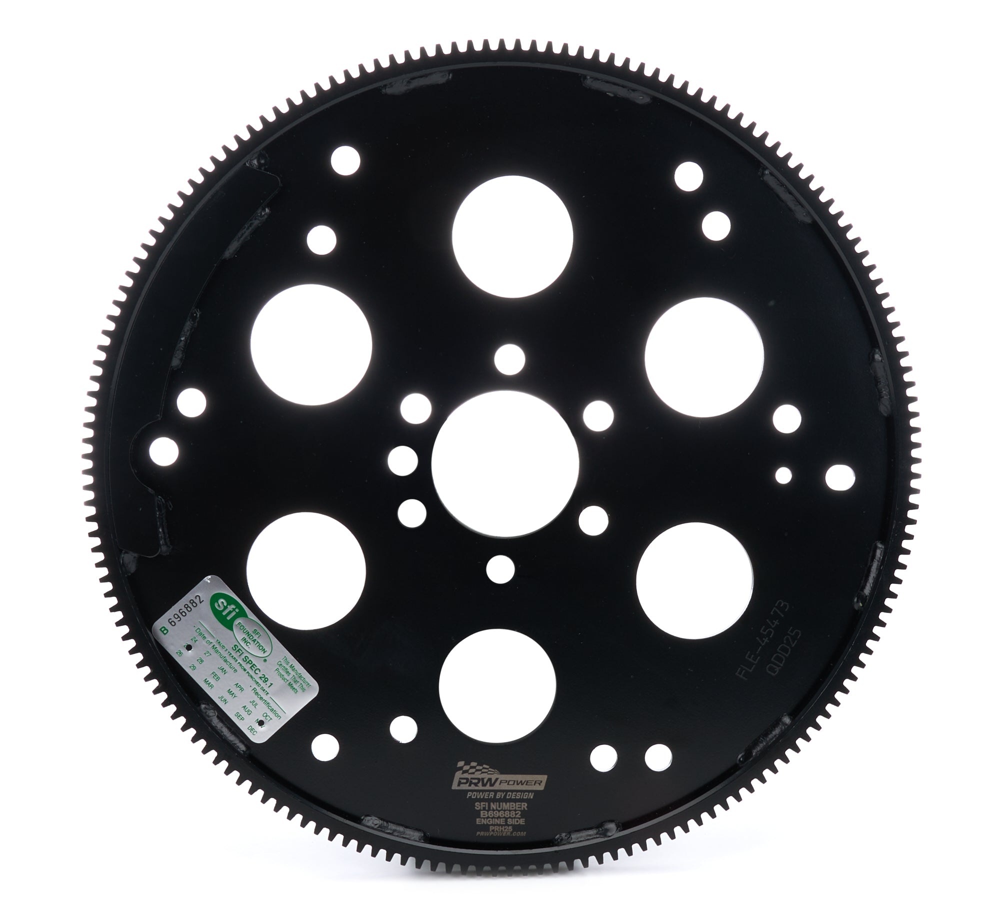 PRW Pro Series Black Label Flexplate 2045473, SFI 29.1, 168-Tooth, External Balance for Big Block Chevy