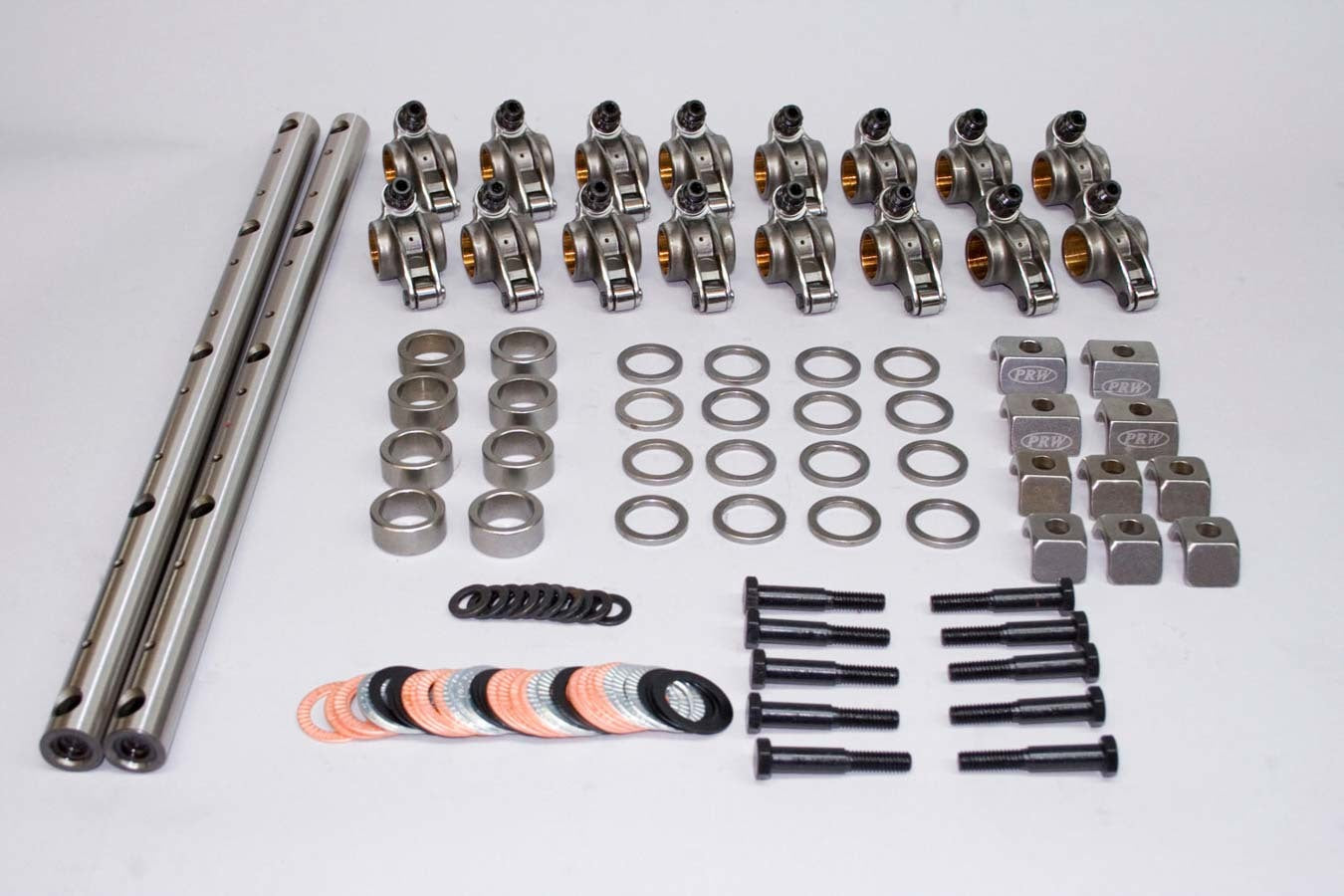 PRW Industries 3244011 Shaft-Mount Roller Tip Rocker Arm System, 1.50 Ratio for Mopar B/RB-Series