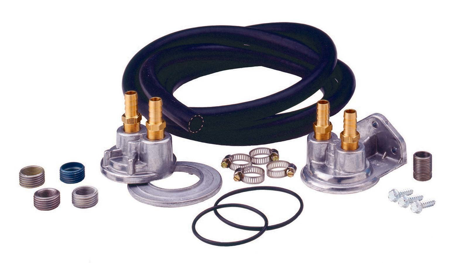 PERMA-COOL 10695 Universal Remote Single Oil Filter Kit with 8-Foot Hose