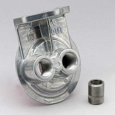 PERMA-COOL 1213 Remote Oil Filter Mount for Single Filter, 13/16-16 Thread