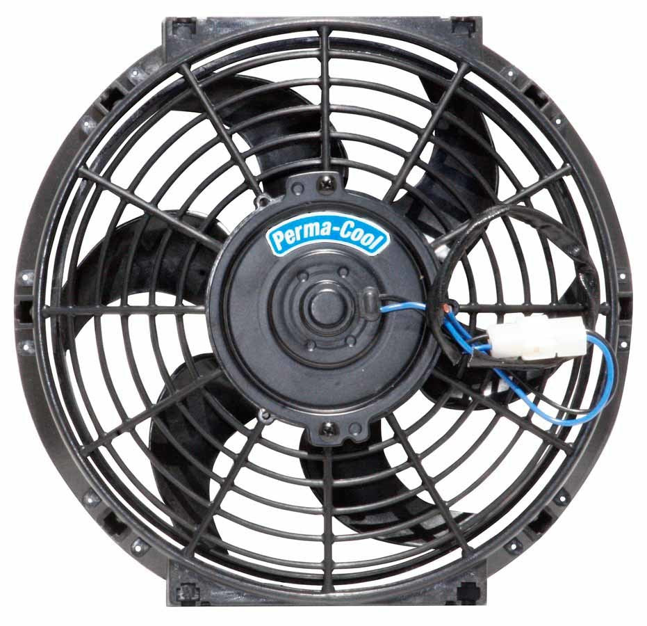 PERMA-COOL 18122 12-Inch Electric Cooling Fan, Puller, 1,650 CFM, 12V