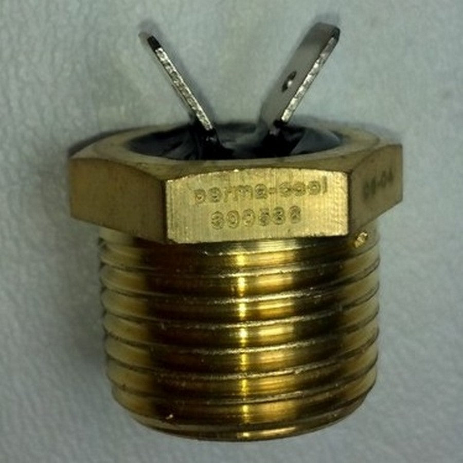 Perma-Cool 19107 Electric Fan Thermo Switch, 185°F On / 165°F Off, 1/2 in NPT