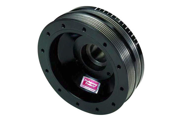 Professional Products PowerForce Harmonic Balancer 80032 for GM LS-Series, 7.500-Inch Steel, Black, Internal Balance