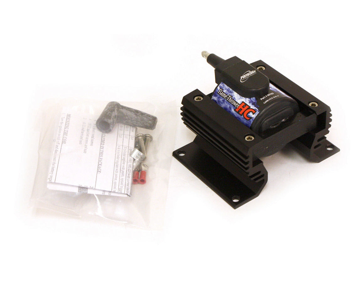 PerTronix Ignition Flame-Thrower HC E-Core Ignition Coil 60103, 0.32 Ohm, Male HEI