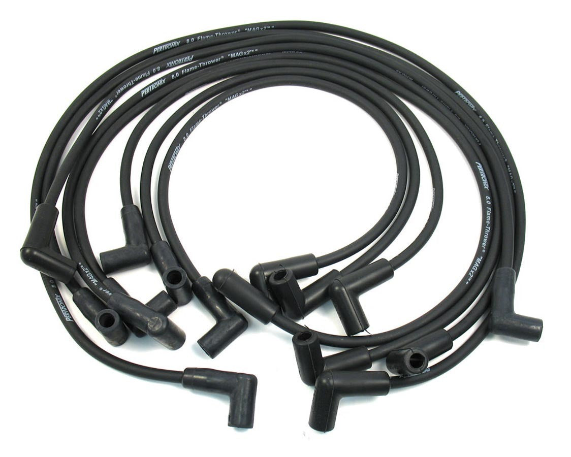 PerTronix Ignition 808210 Magx2 8 mm Spiral Core Spark Plug Wire Set for GM V8