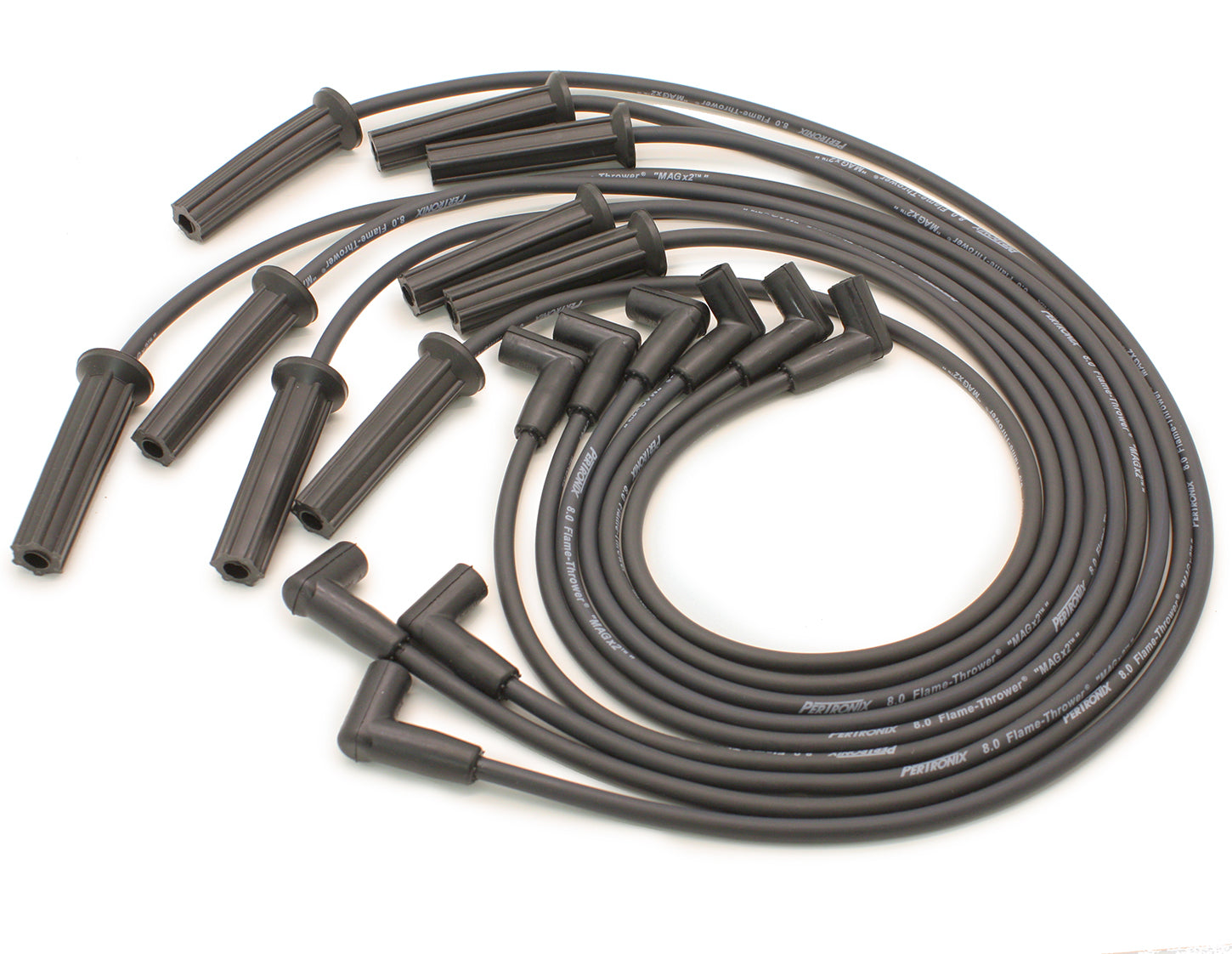 PerTronix Ignition 808216 Magx2 8 mm Spiral Core Spark Plug Wire Set for GM V8
