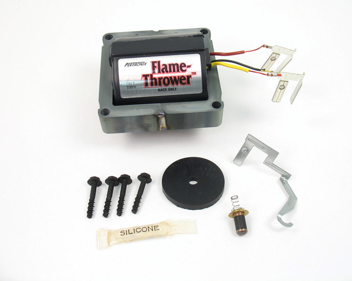PerTronix Ignition Flame-Thrower Race HEI E-Core Ignition Coil D3070, 50,000 Volt