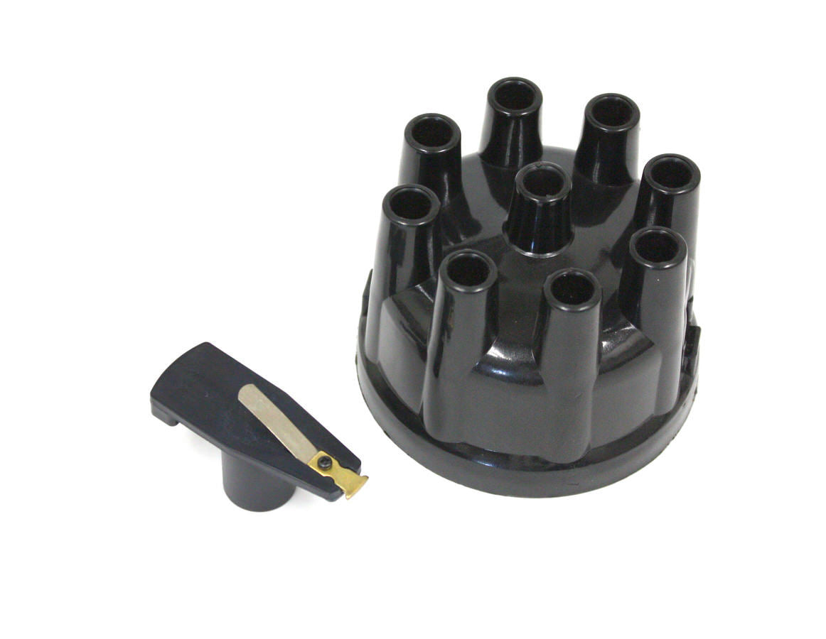 PerTronix Ignition D600703 Cap and Rotor Kit for Ford Cast Black Distributors