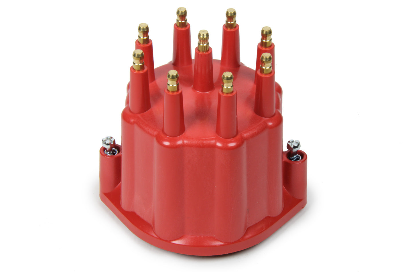 PerTronix Ignition D650711 Red HEI-Style Distributor Cap for Billet V8 Distributors