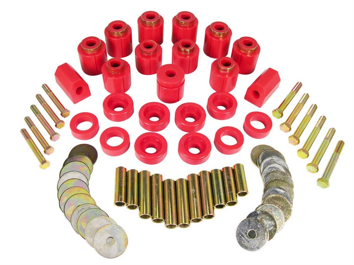 Prothane 1-113 1-Inch Body Lift Kit for Jeep Wrangler YJ 1987-1996
