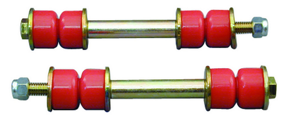 Prothane 19-406 Sway Bar End Link Bushings, 3.5-Inch Installed Length, Red Polyurethane, Pair