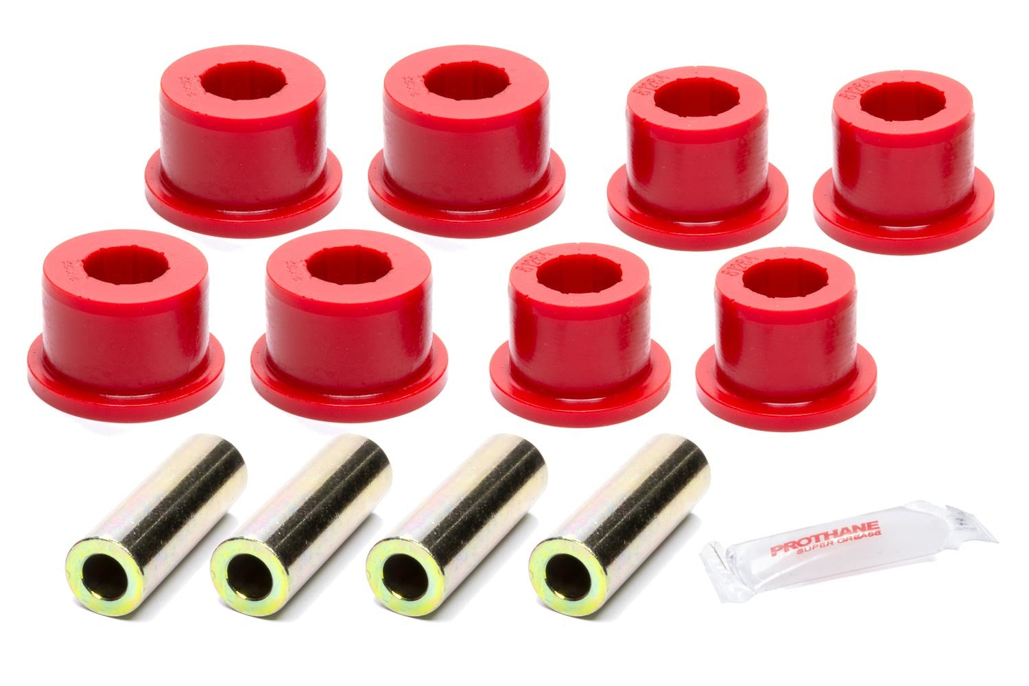 Prothane 7-1057 Front Leaf Spring Bushing Kit for 1999-2009 GM Full-Size Trucks and Vans